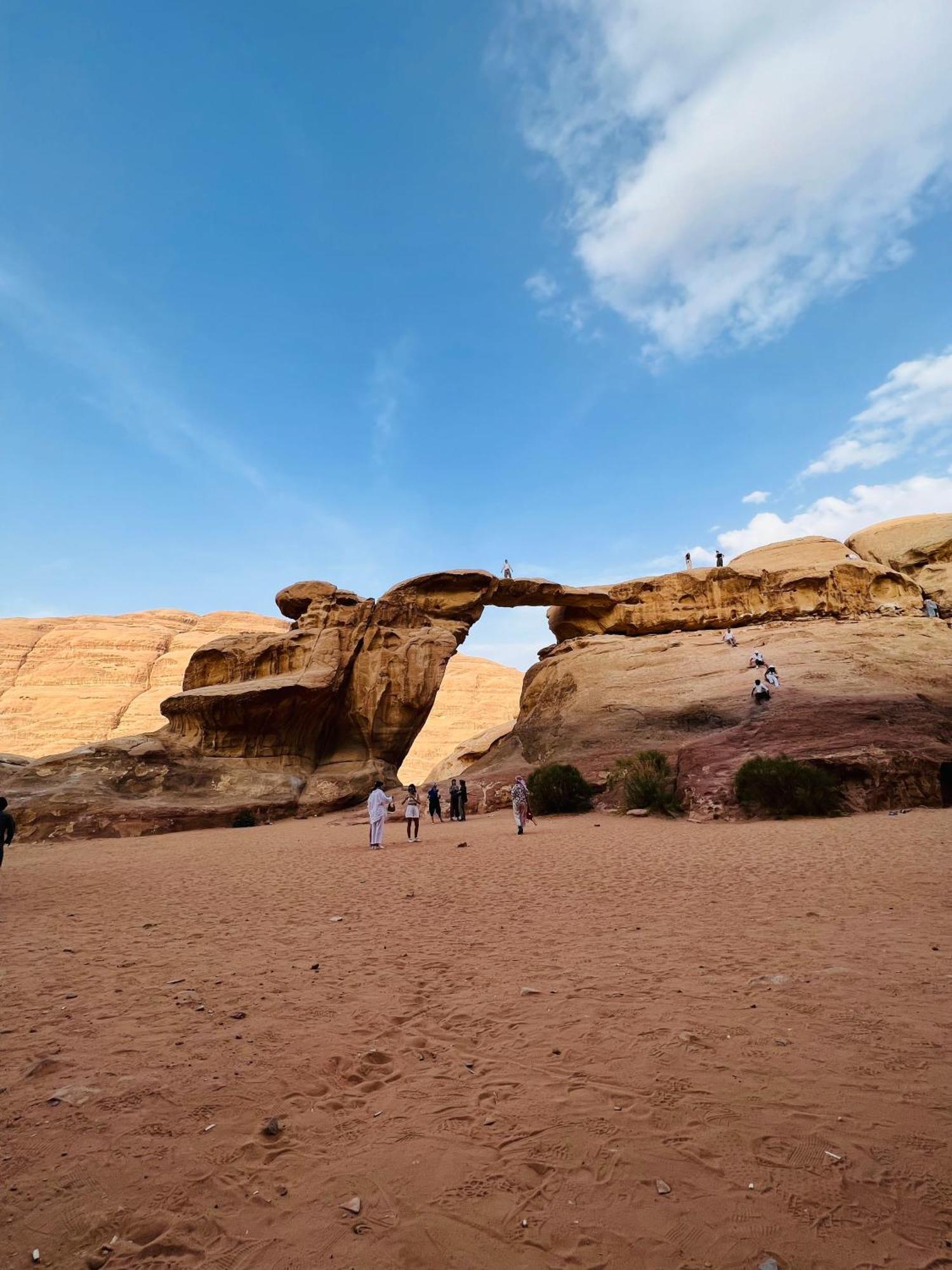Desert Tree Camp&Tours Wadi Rum Bagian luar foto