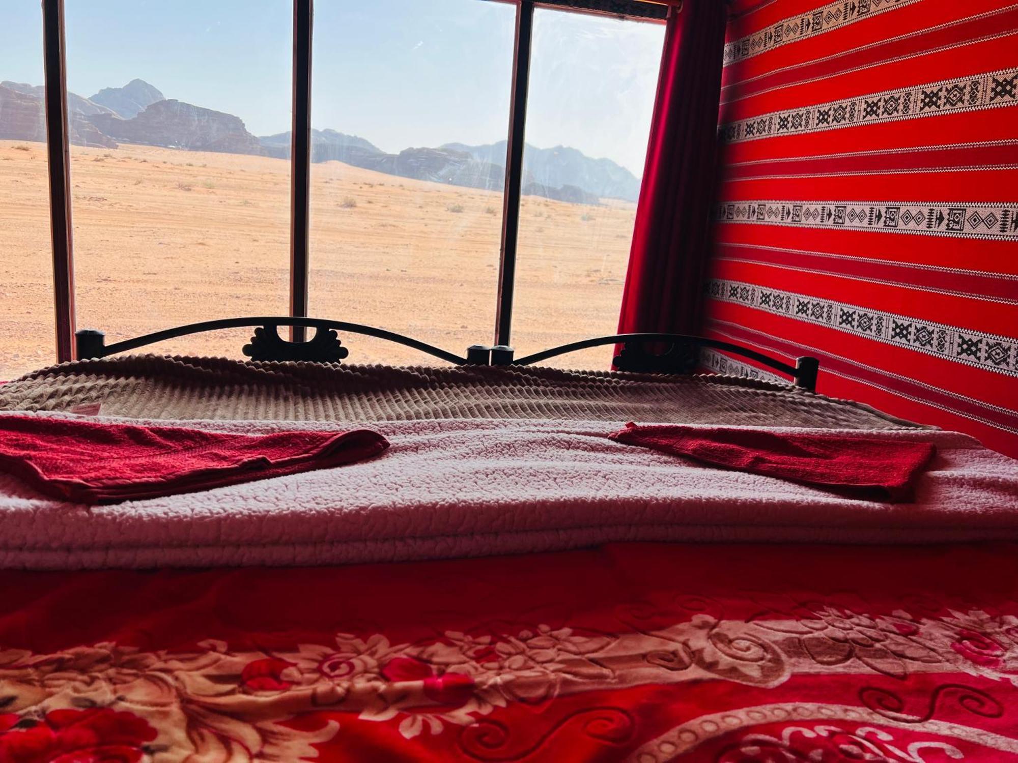 Desert Tree Camp&Tours Wadi Rum Bagian luar foto